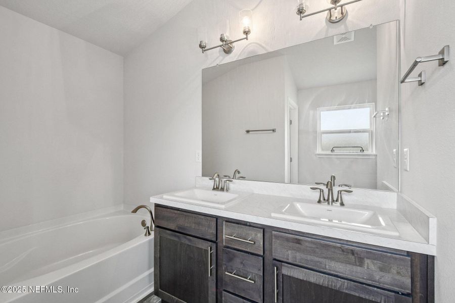 Furnished interior view inside a new home in , Jacksonville (Image 7). Furnished interior view inside a new home in , Jacksonville (Image 7).