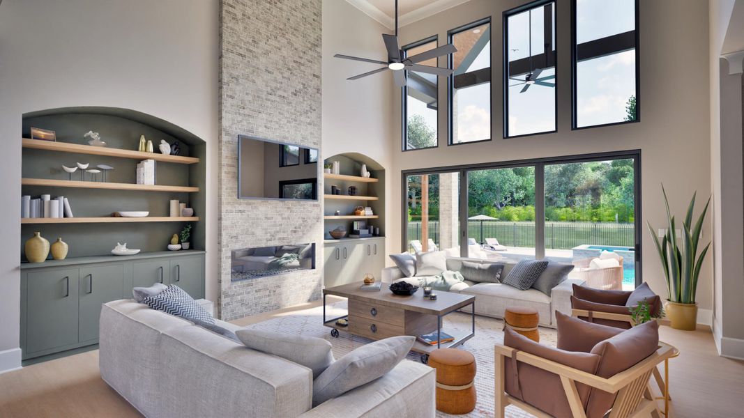 Furnished interior view inside a new home in , Johns Island (Image 10).