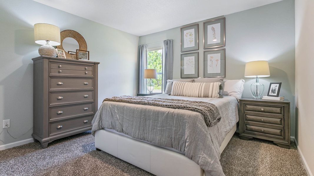 Furnished interior view inside a new home in Grand Reserve, Bunnell (Image 8). Furnished interior view inside a new home in Grand Reserve, Bunnell (Image 8).