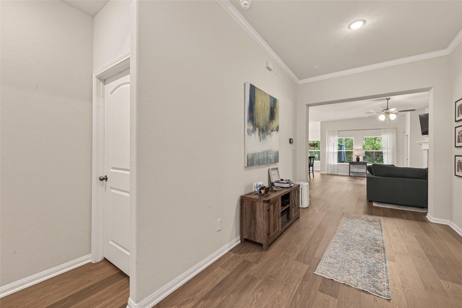 Furnished interior view inside a new home in , Willis (Image 16).