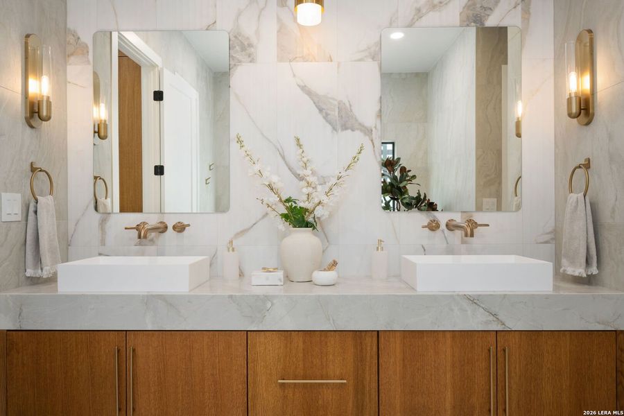 Furnished interior view inside a new home in , San Antonio (Image 18).