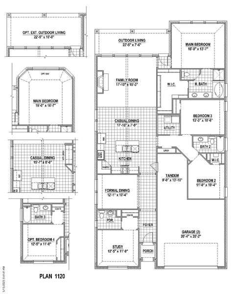 Plan 1120 1st Floor Plan 1120 1st Floor