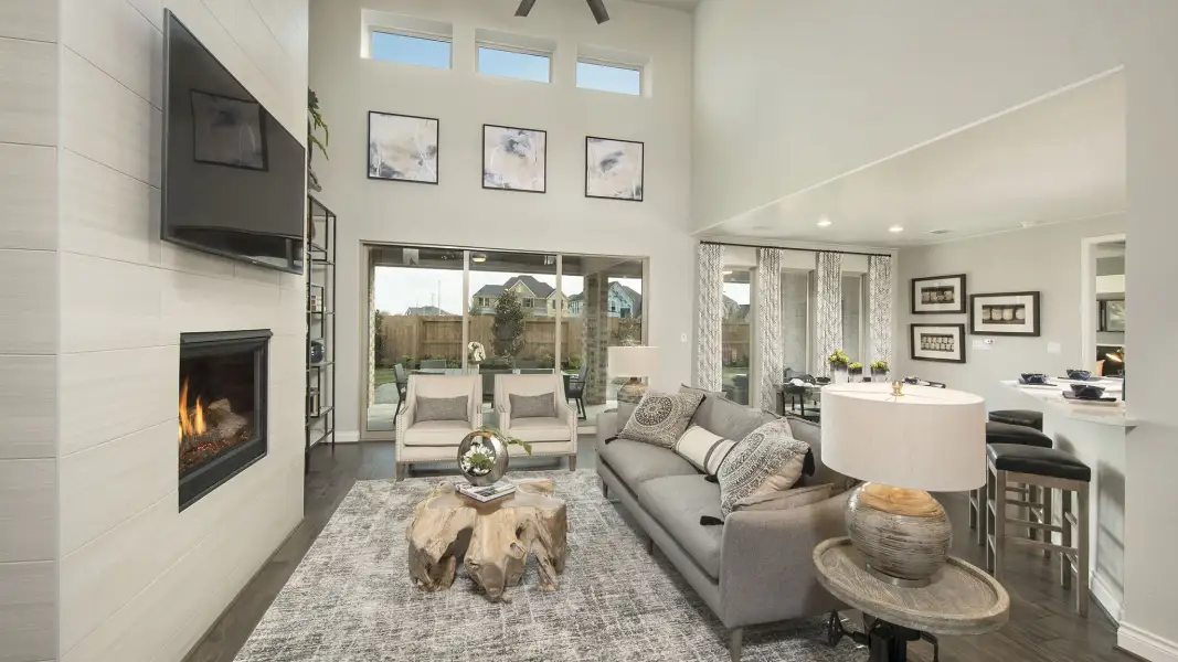 Furnished interior view inside a new home in Candela, Richmond (Image 17).