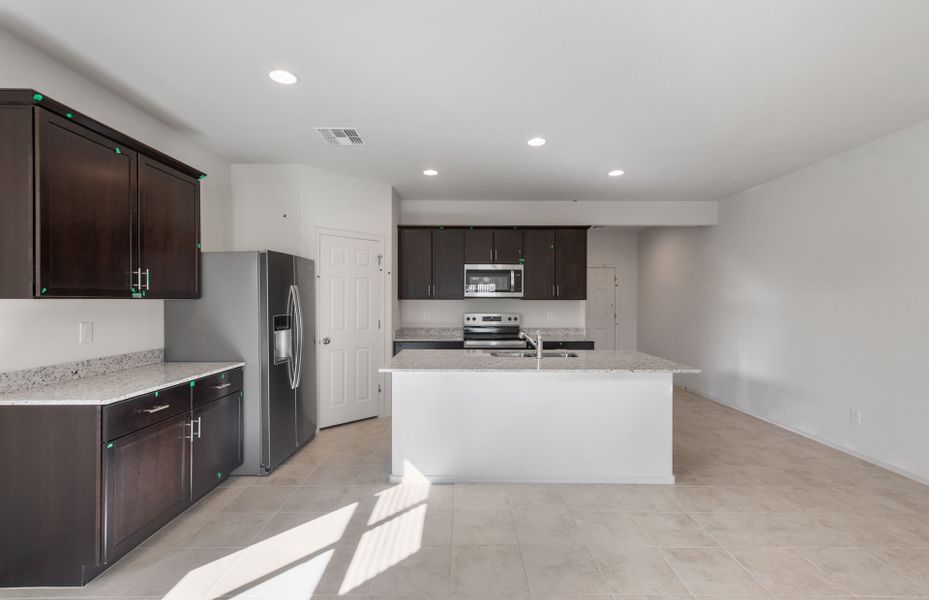 Furnished interior view inside a new home in Copper Falls, Buckeye (Image 5).