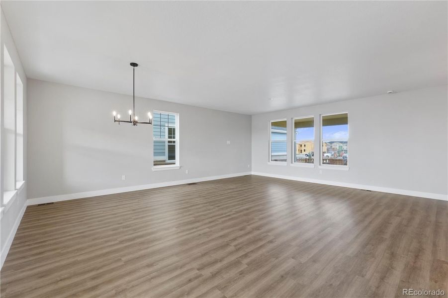 Spacious, unfurnished interior of a new home in Windler Single Family Homes, Aurora (Image 11).