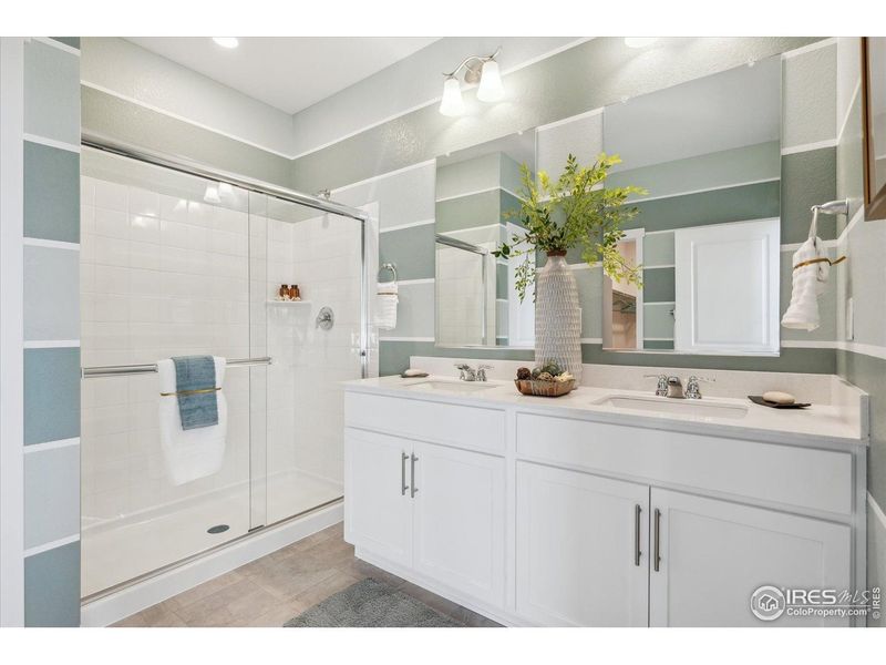 Furnished interior view inside a new home in Lakeside Canyon, Mead (Image 22).