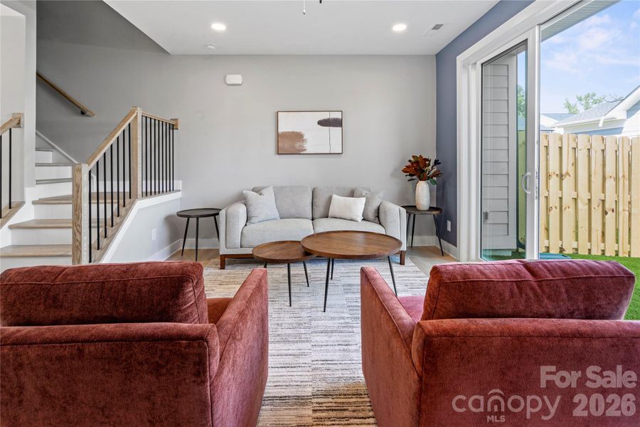 Furnished interior view inside a new home in , Charlotte (Image 5).