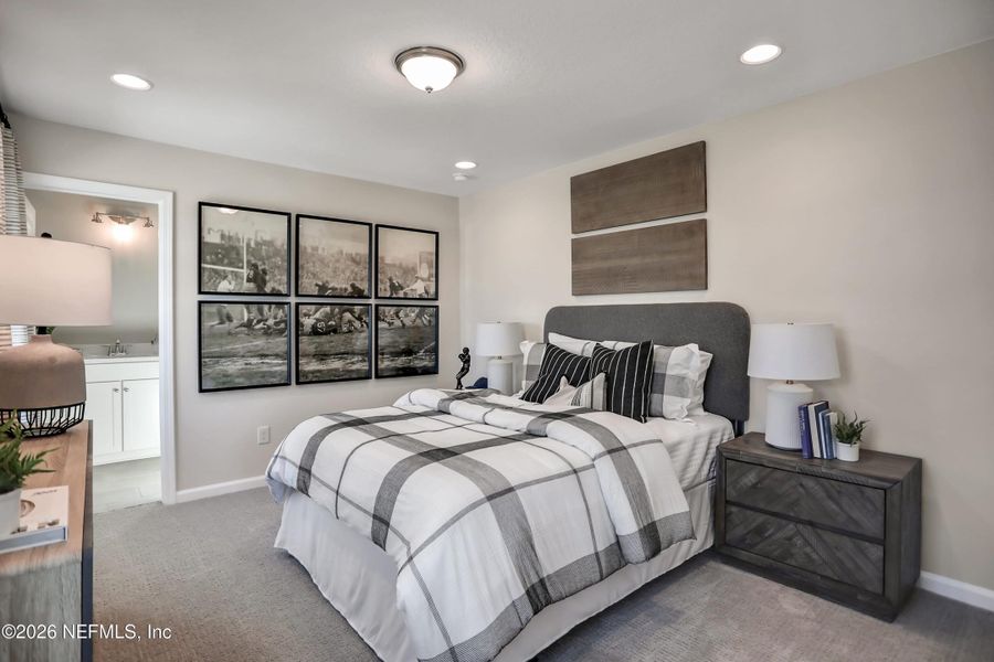 Furnished interior view inside a new home in , Green Cove Springs (Image 38). Furnished interior view inside a new home in , Green Cove Springs (Image 38).