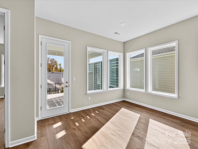 Spacious, unfurnished interior of a new home in Encore at Streamside - Classic Series, Waxhaw (Image 21).