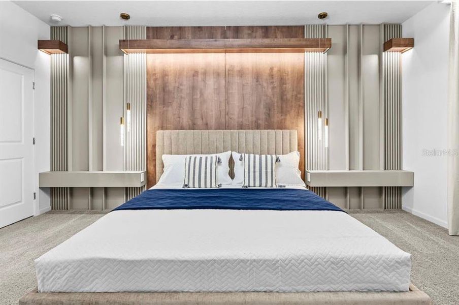 Furnished interior view inside a new home in Solara Resort, Kissimmee (Image 25). Furnished interior view inside a new home in Solara Resort, Kissimmee (Image 25).