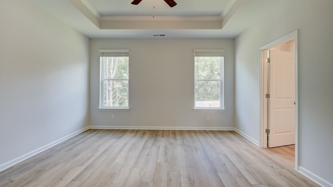 Representative furnished interior of a home built from the Grable by DRB Homes in Daybreak, Newnan (Image 18).