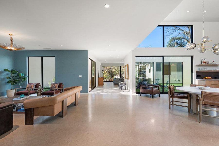 Furnished interior view inside a new home in , Austin (Image 14). Furnished interior view inside a new home in , Austin (Image 14).