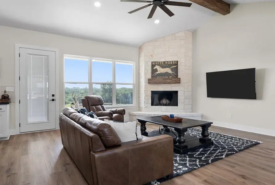 Furnished interior view inside a new home in , Hubbard (Image 5).