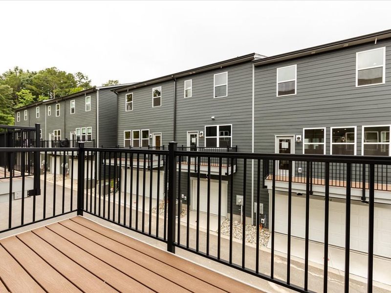 Exterior details and patio area of a home in Context at Oakhurst, Charlotte (Image 3). Exterior details and patio area of a home in Context at Oakhurst, Charlotte (Image 3).