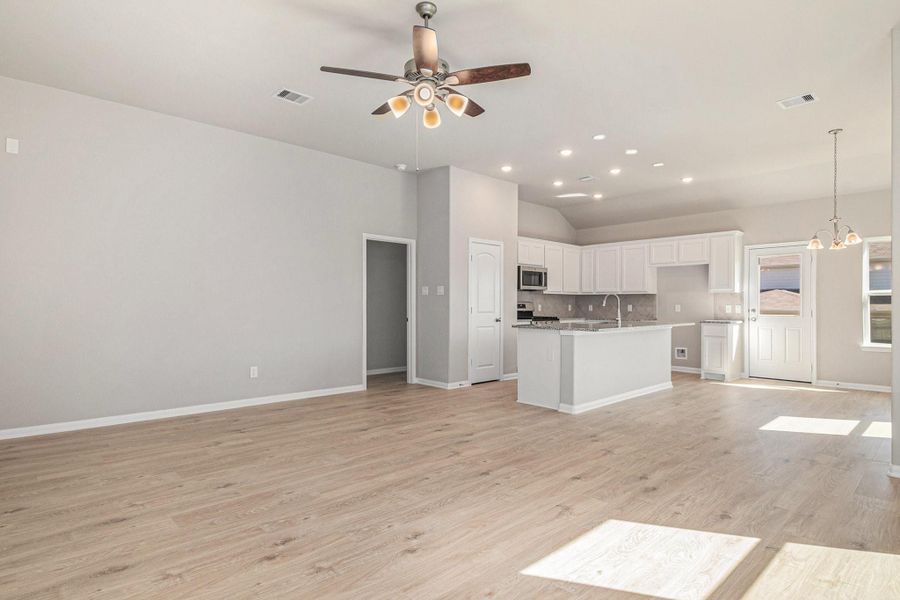 Spacious, unfurnished interior of a new home in Clear View Estates, Willis (Image 14). Spacious, unfurnished interior of a new home in Clear View Estates, Willis (Image 14).
