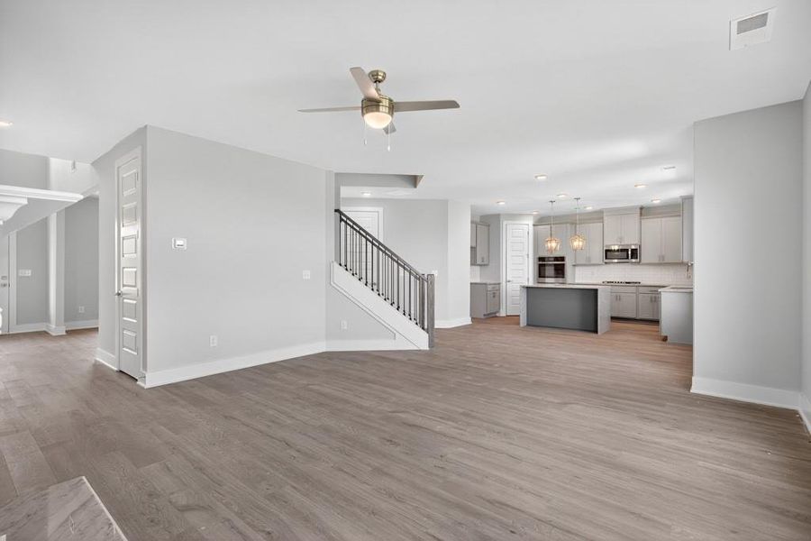 Spacious, unfurnished interior of a new home in The Manor at Gainesville Township, Gainesville (Image 44). Spacious, unfurnished interior of a new home in The Manor at Gainesville Township, Gainesville (Image 44).