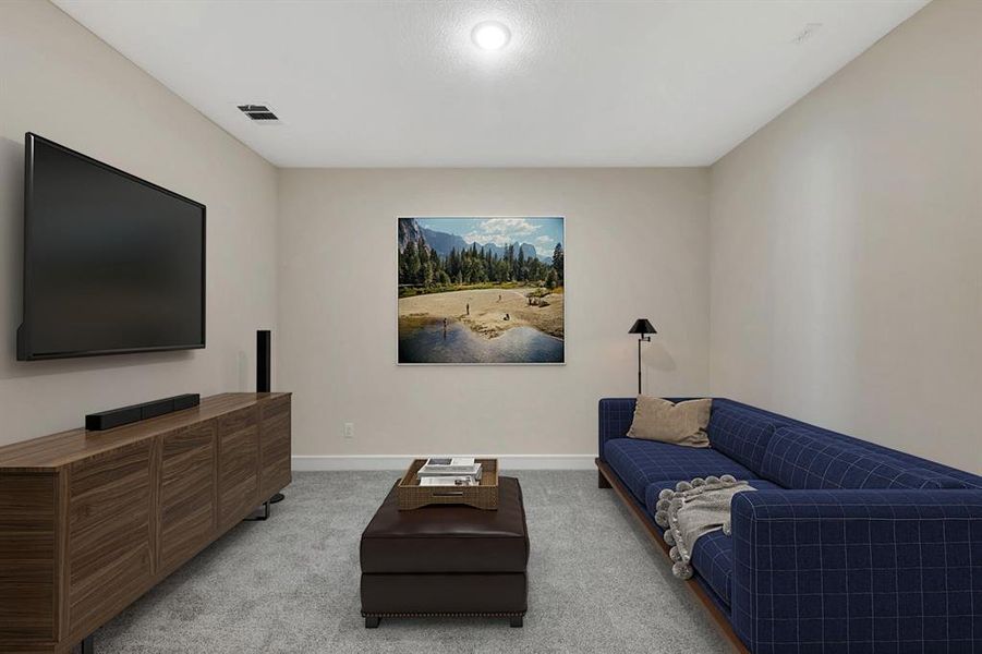 Furnished interior view inside a new home in Elevon, Lavon (Image 18).