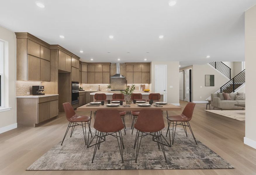 Homesite 230 Dining + Kitchen - Virtually Staged - 5 of 17