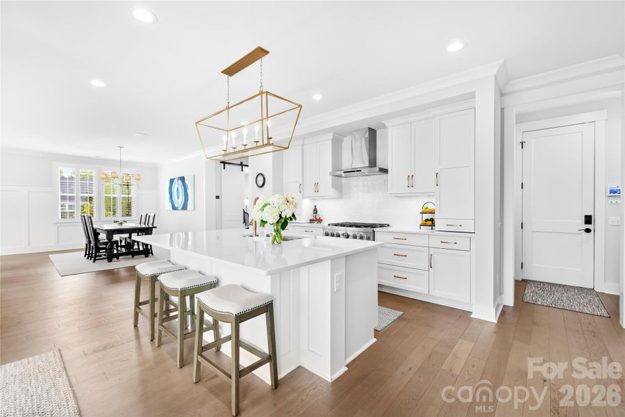Furnished interior view inside a new home in , Fort Mill (Image 10).