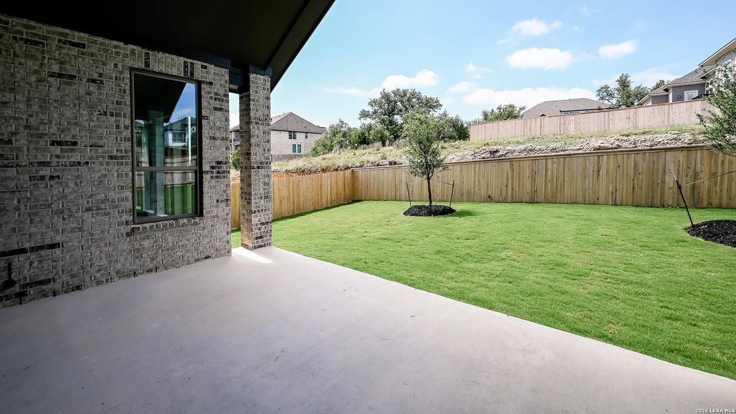 Exterior details and patio area of a home in Johnson Ranch, Bulverde (Image 24). Exterior details and patio area of a home in Johnson Ranch, Bulverde (Image 24).