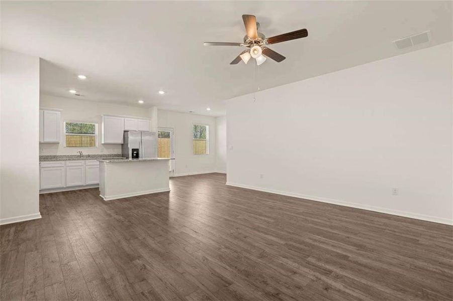 Spacious, unfurnished interior of a new home in Shoal Creek, Hampton (Image 15). Spacious, unfurnished interior of a new home in Shoal Creek, Hampton (Image 15).