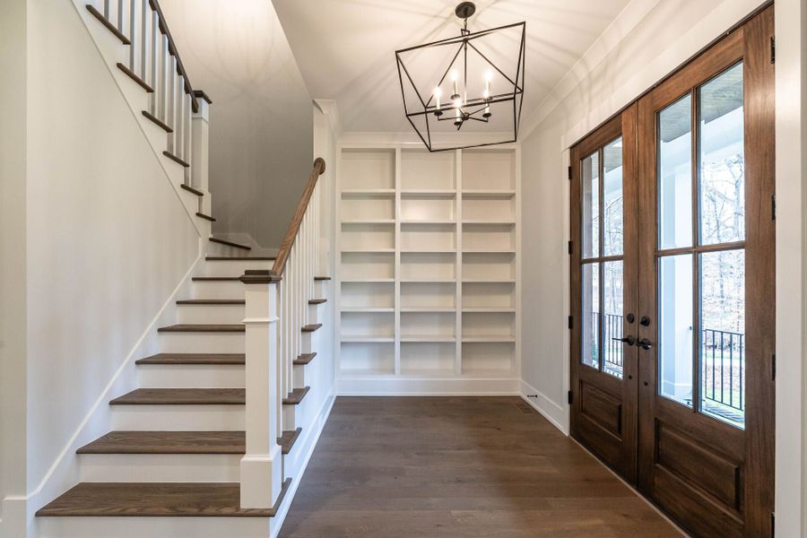 Representative unfurnished interior of a home built from the Oakmont American Farmhouse by Homes by Dickerson in Cattail, Clayton (Image 8).