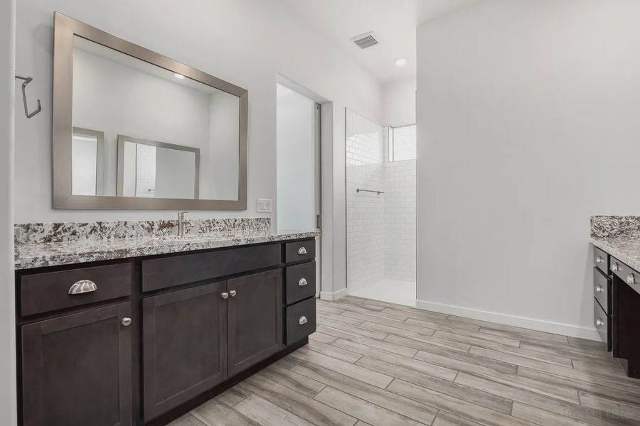 Furnished interior view inside a new home in Valencia at Granite Vista, Waddell (Image 11).