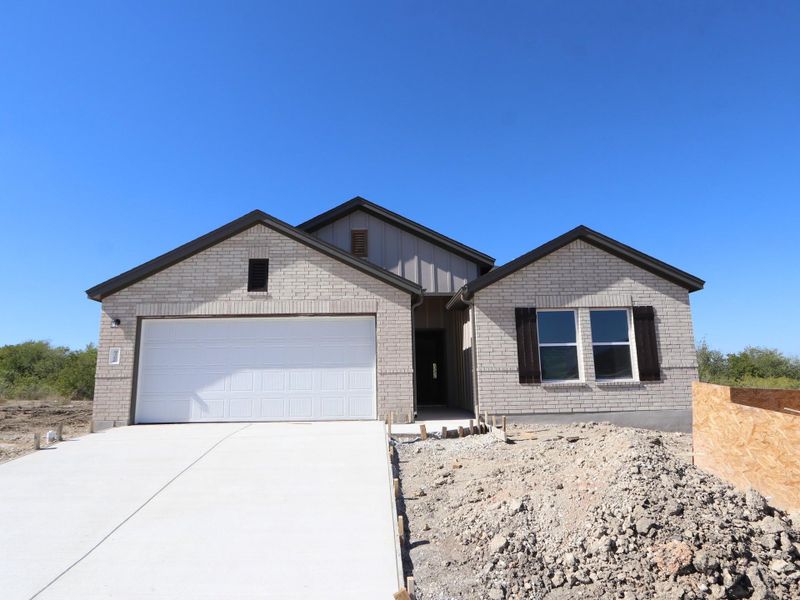 In-progress construction of a new home in Marble Creek Crossing, Austin, TX (Image 13). In-progress construction of a new home in Marble Creek Crossing, Austin, TX (Image 13).