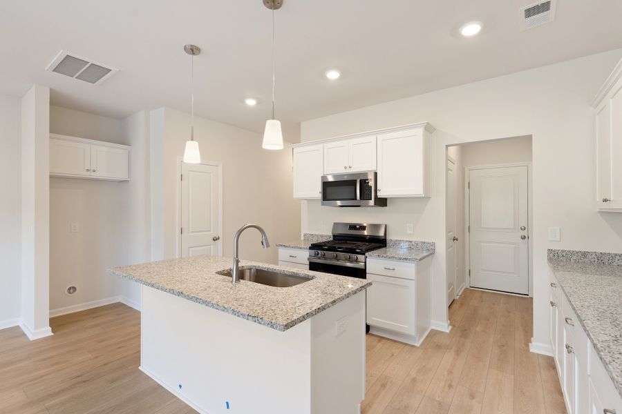Furnished interior view inside a new home in Edwards Station, Taylors (Image 9).