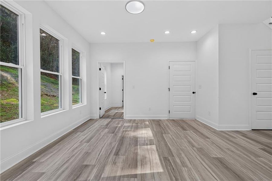 Spacious, unfurnished interior of a new home in , Palmetto (Image 23). Spacious, unfurnished interior of a new home in , Palmetto (Image 23).