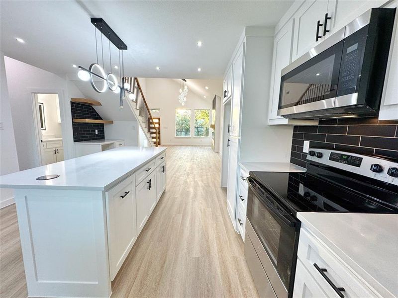 Furnished interior view inside a new home in , Greenville (Image 8).