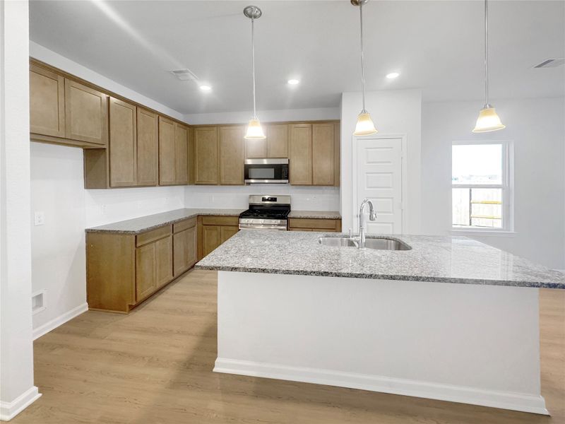 The Waring III- Kitchen. Under construction, options, upgrades and colors will vary. The Waring III- Kitchen. Under construction, options, upgrades and colors will vary.