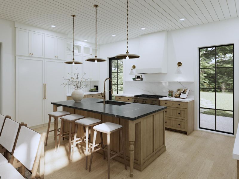 Furnished interior view inside a new home in , Lake Worth (Image 10).