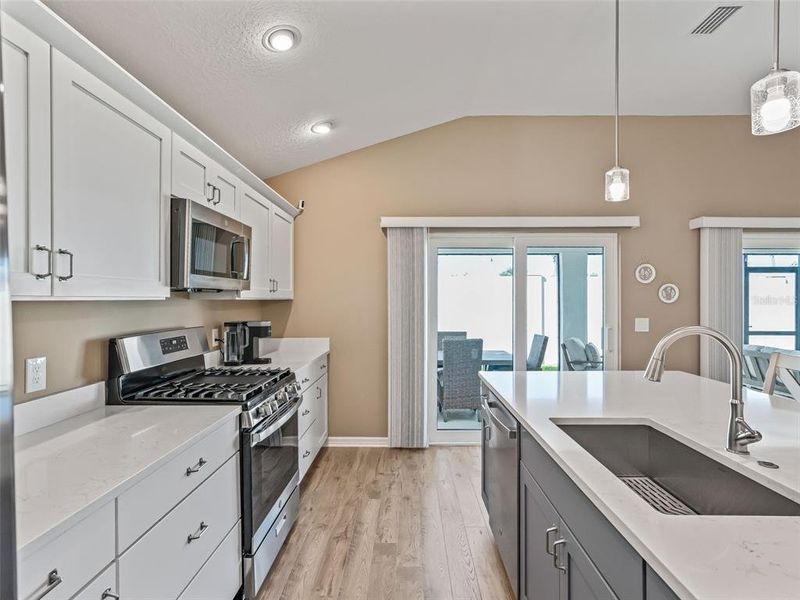 Furnished interior view inside a new home in , The Villages (Image 33).