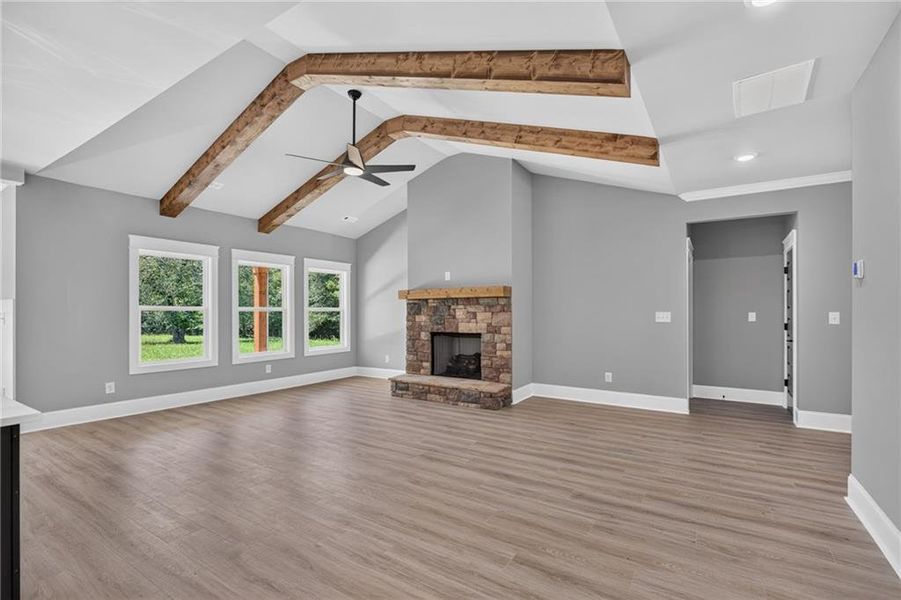 Spacious, unfurnished interior of a new home in , Waco (Image 31).