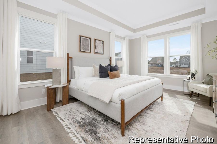 Furnished interior view inside a new home in , Ridgeville (Image 7).