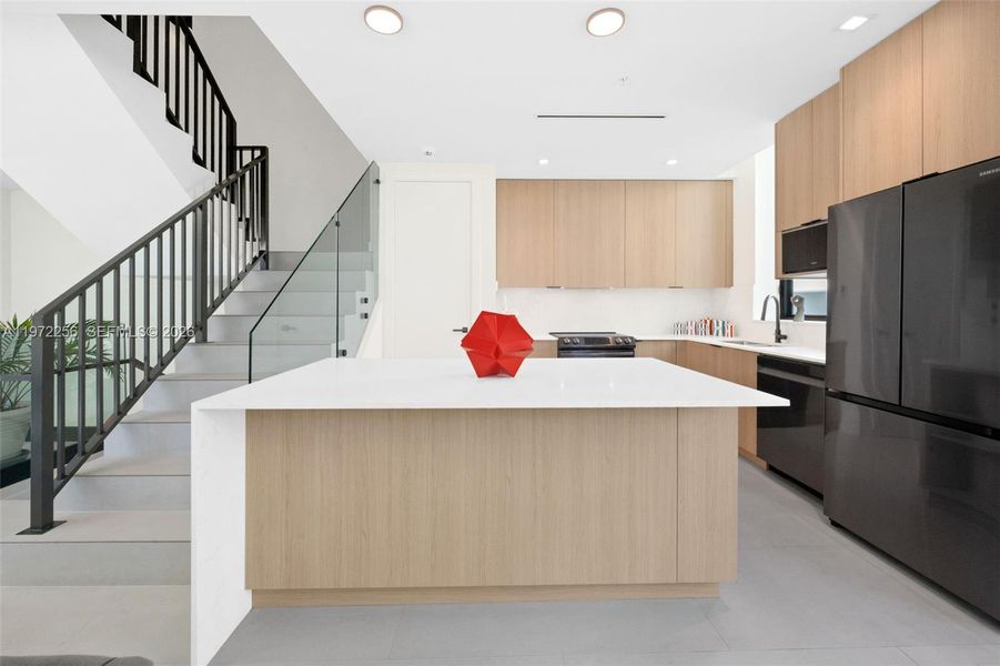 Furnished interior view inside a new home in , Miami (Image 5). Furnished interior view inside a new home in , Miami (Image 5).