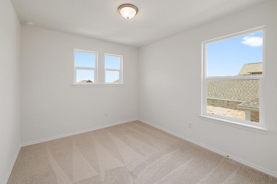 Spacious, unfurnished interior of a new home in Salerno - Heritage Collection, Round Rock (Image 26).