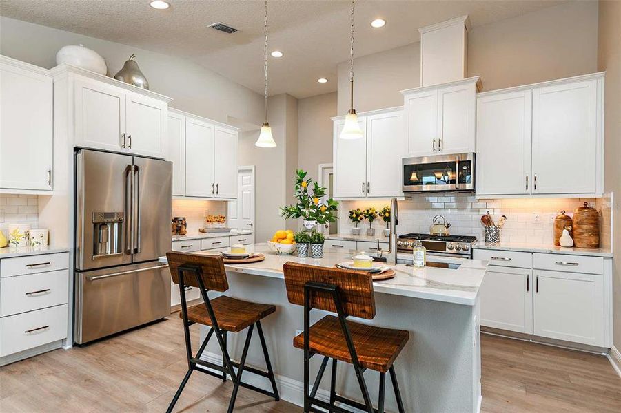 Furnished interior view inside a new home in Crosswind Point, Parrish (Image 13).