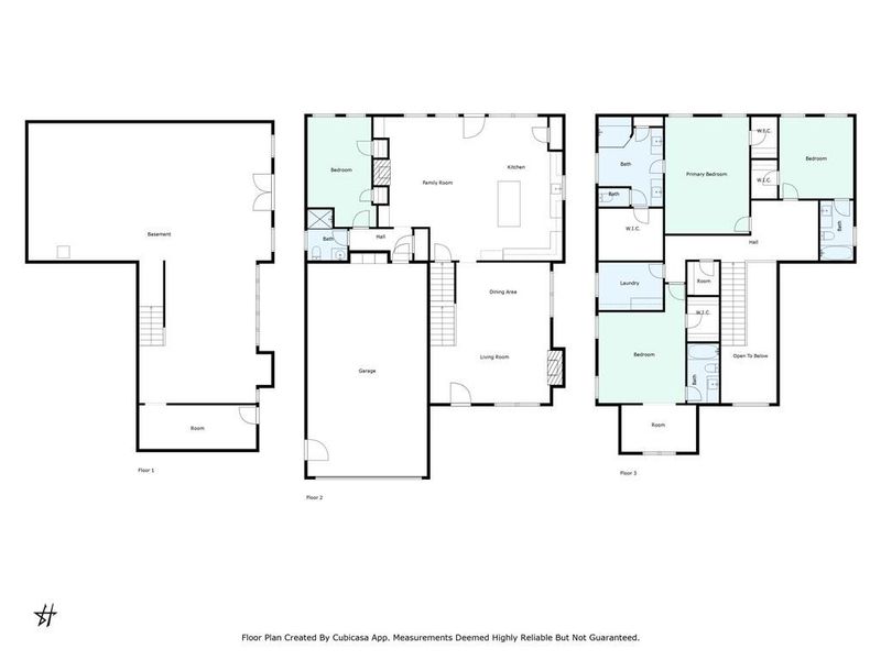 2D floor plan layout of this home in , Canton, GA (Image 3).