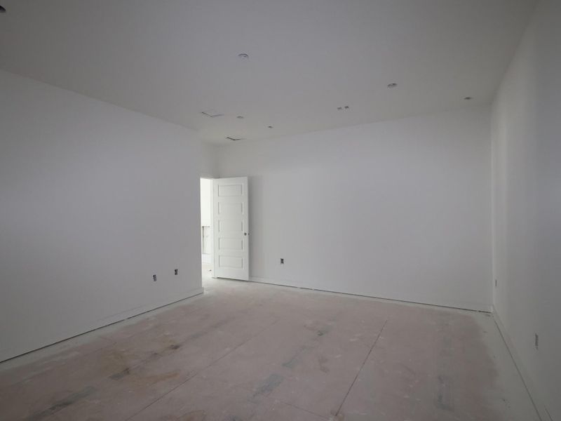 In-progress construction of a new home in Barksdale, Leander, TX (Image 31).