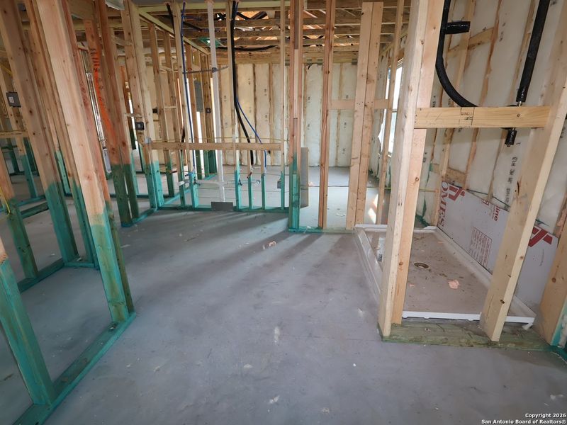 In-progress construction of a new home in Greenspoint Heights, Seguin, TX (Image 22).