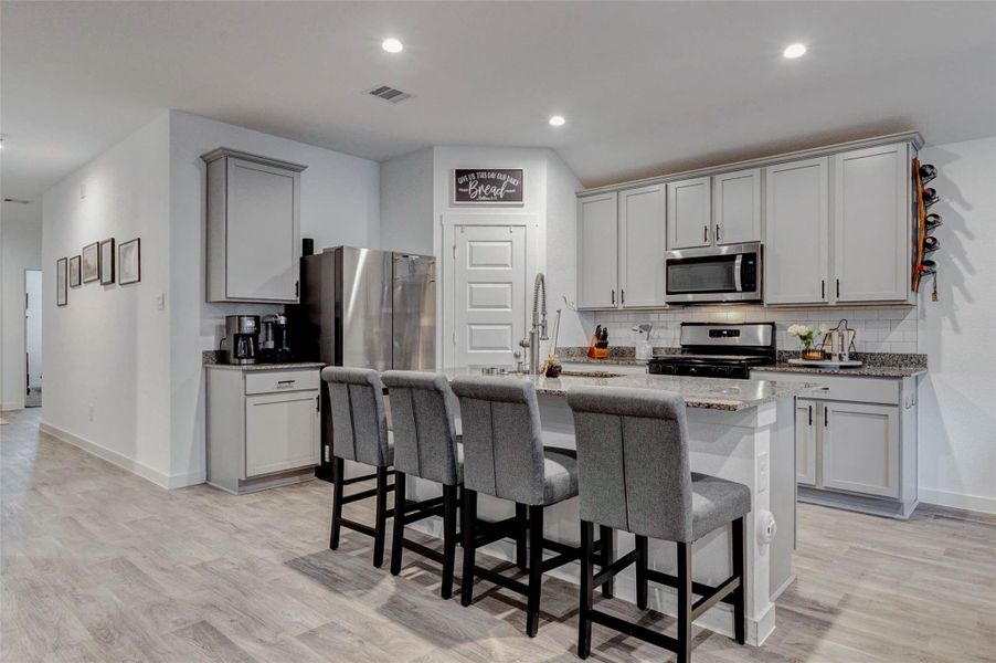 Furnished interior view inside a new home in Tamarron, Fulshear (Image 8). Furnished interior view inside a new home in Tamarron, Fulshear (Image 8).