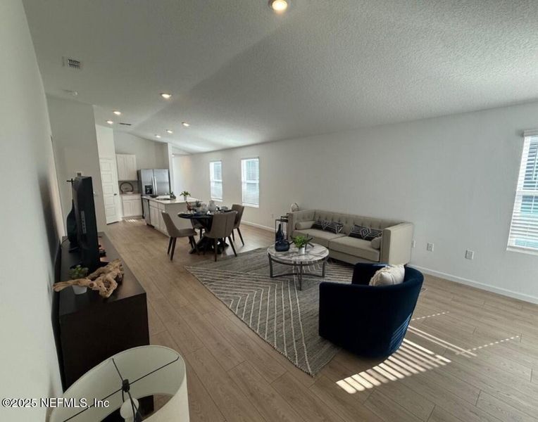 Furnished interior view inside a new home in The Arbors, Jacksonville (Image 30).