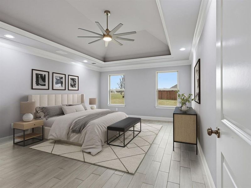 Virtually Staged: Owner Suite