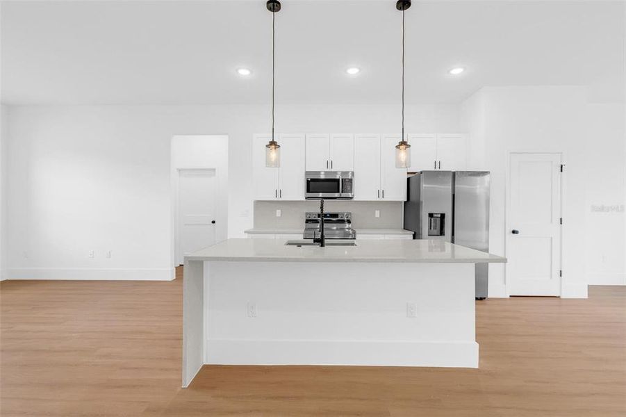 Furnished interior view inside a new home in , Ocala (Image 10).