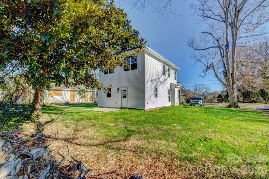 Exterior details and patio area of a home in , Shelby (Image 3).