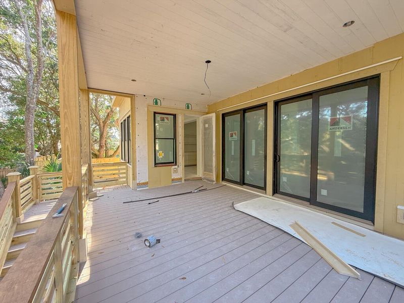 In-progress construction of a new home in , Isle Of Palms, SC (Image 30).