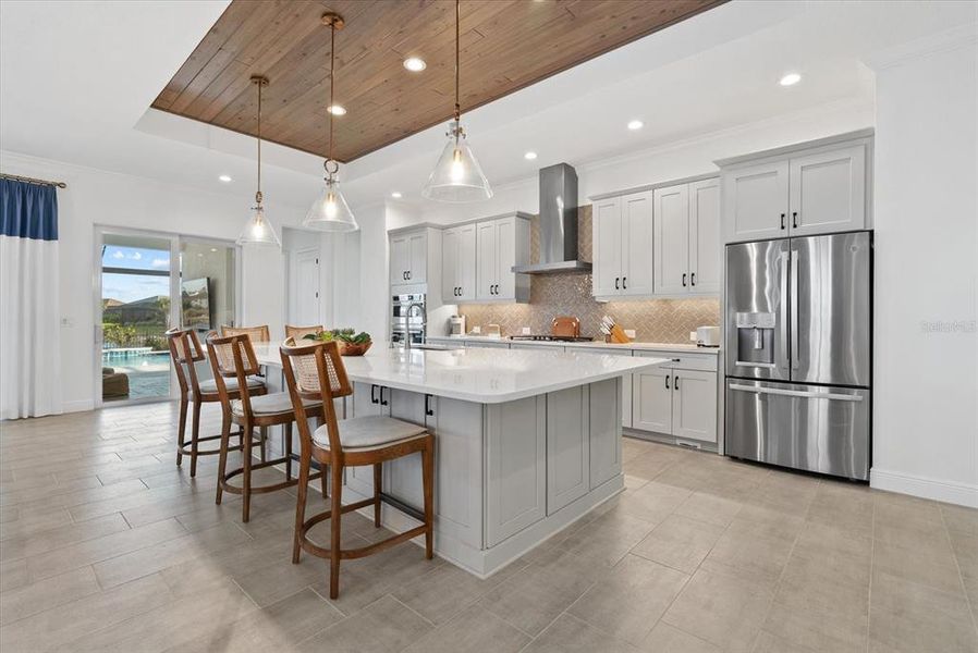 Furnished interior view inside a new home in , Venice (Image 10).