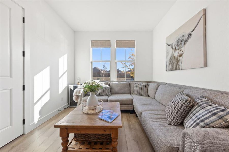 Private guest suite with full living area — perfect for guests, multigenerational living, or a college-aged resident.